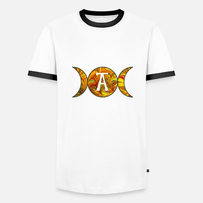 Phases de la Lune E 38 A T-shirt contrasté Homme