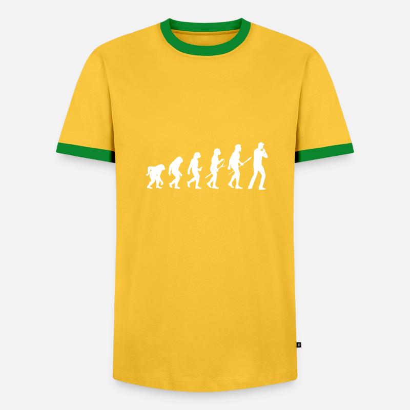 Harmonica Evolution Harmonica - Men's Ringer Shirt - undefined