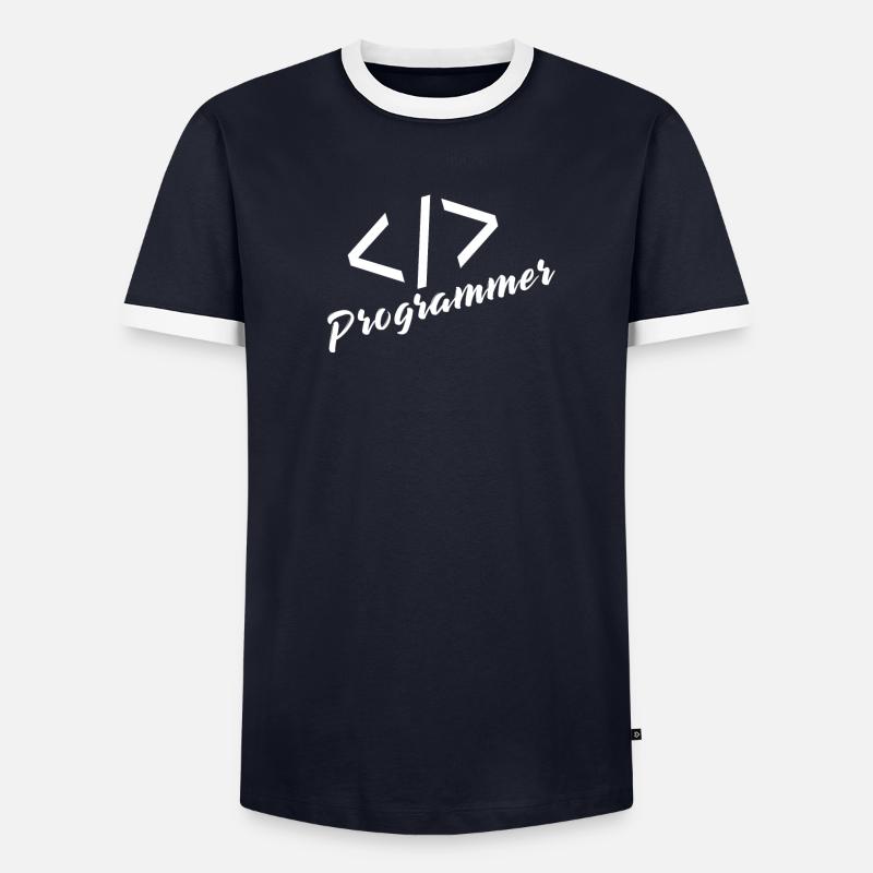 Programmer - Men's Ringer Shirt - undefined