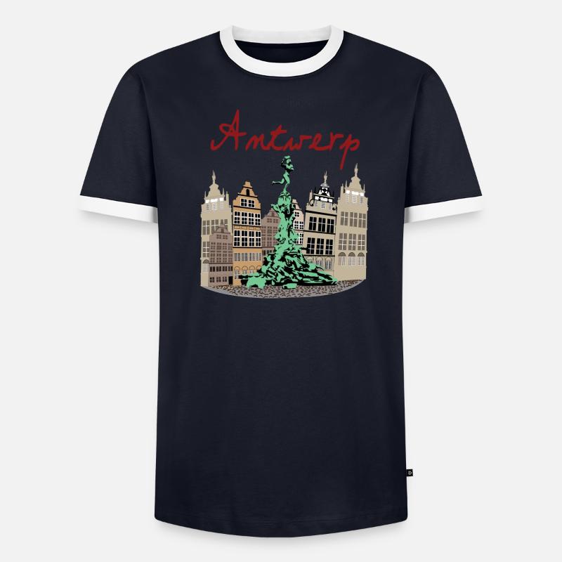 Brabo Anvers T-shirt contrasté Homme