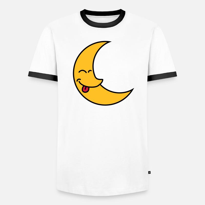 Funny Moon T-shirt contrasté Homme