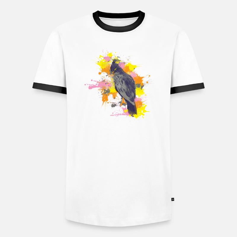 Crested eagle Men's Ringer Shirt