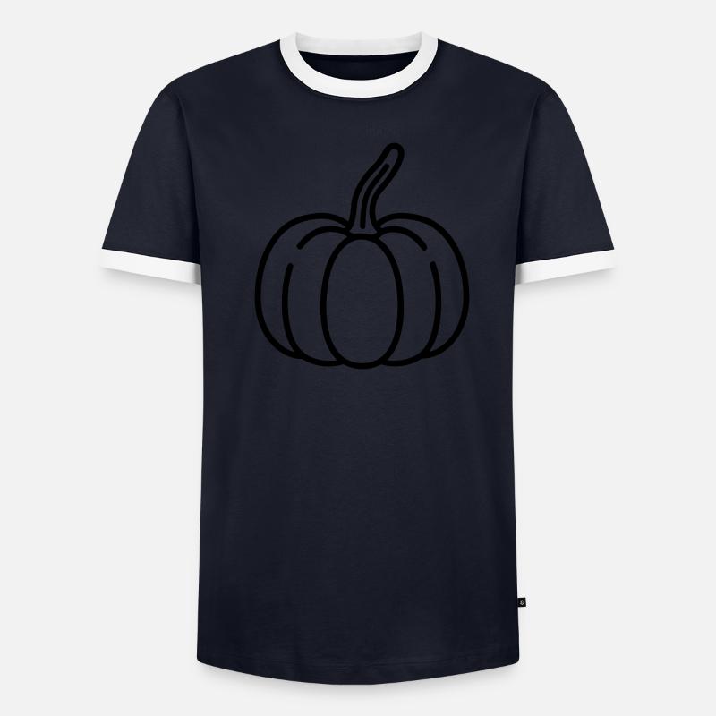 pumpkin Men's Ringer Shirt