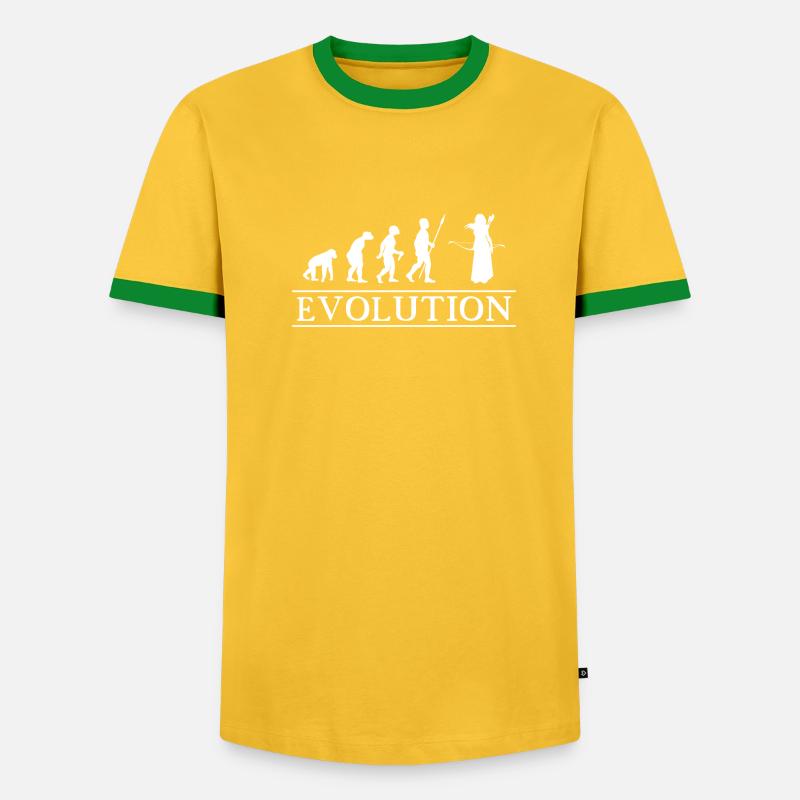 Gaming RPG Archery Evolution - Men's Ringer Shirt - undefined
