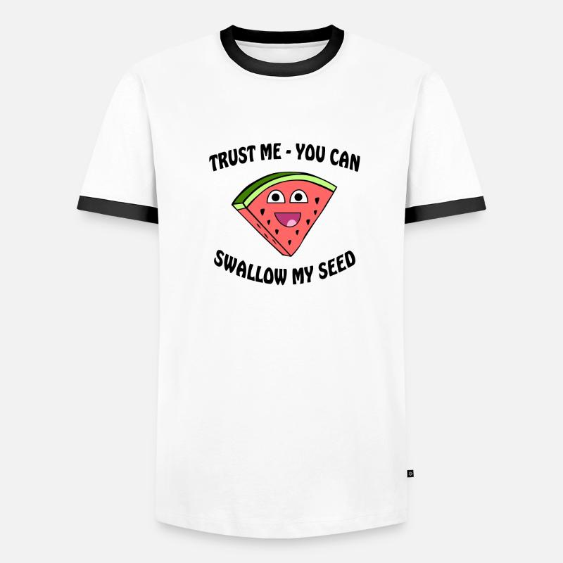 Graines de pastèque T-shirt contrasté Homme