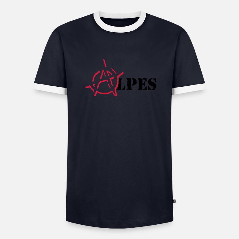 Anarchy Alpes T-shirt contrasté Homme