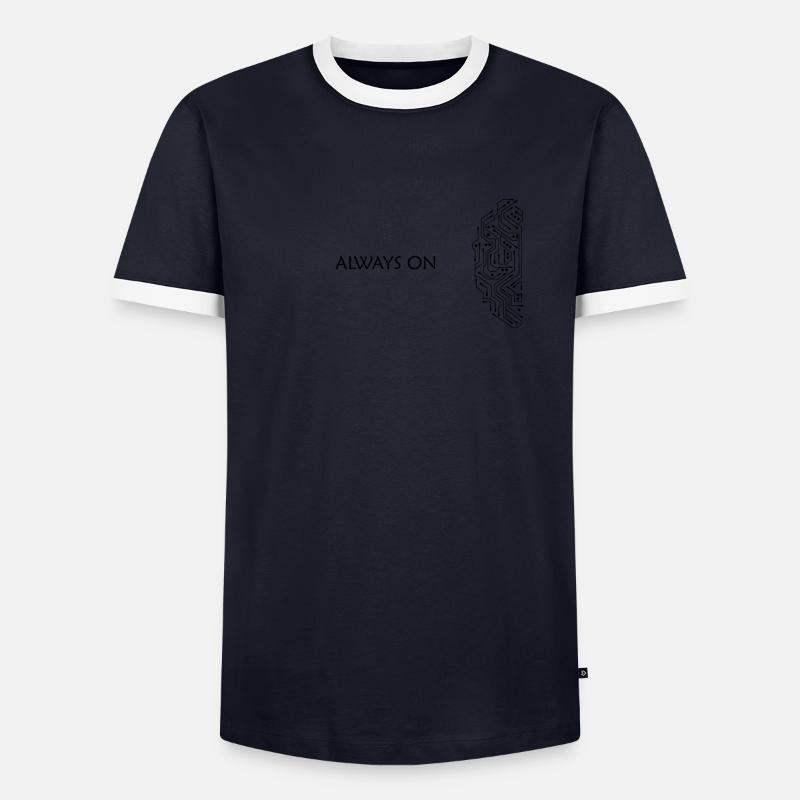 Codeur codeur développeur Nerd Geek cadeau T-shirt contrasté Homme