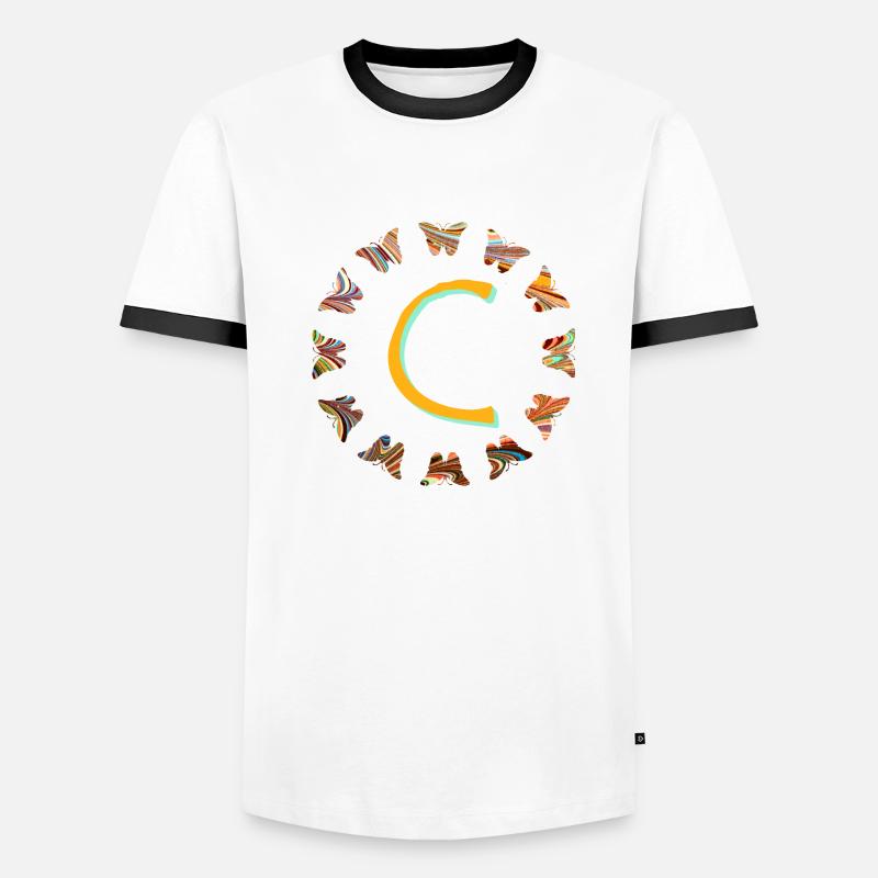 Lepidoptera E 56 C Men's Ringer Shirt