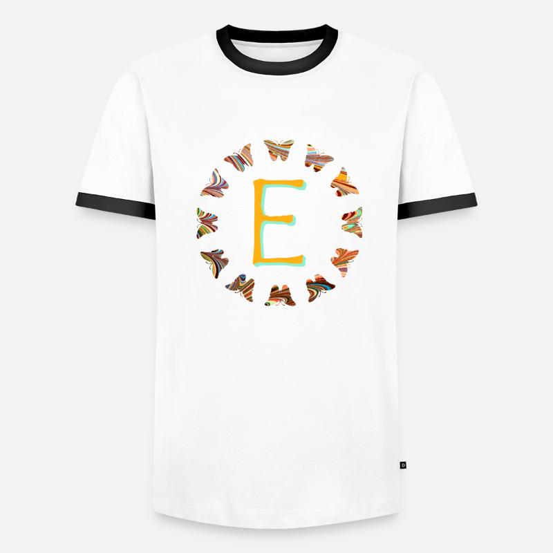 Papillons E 56 E T-shirt contrasté Homme