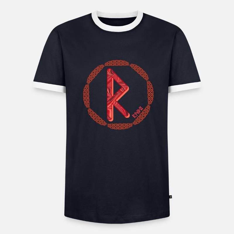 rune raido e 18 - Männer Kontrast-T-Shirt - undefined