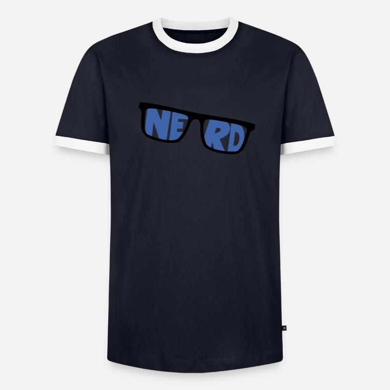 nerd coder server download cyberspace programmer Men's Ringer Shirt