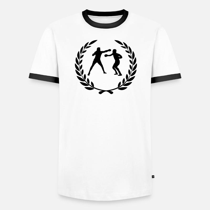 Boxe T-shirt contrasté Homme
