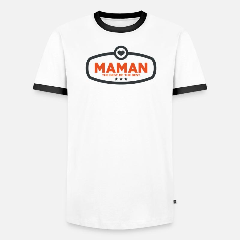 Die beste Mutter - Muttertag Männer Kontrast-T-Shirt