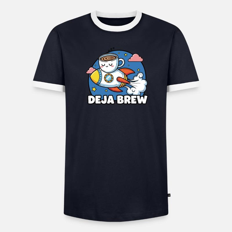 Caffeine Launch Men's Ringer Shirt