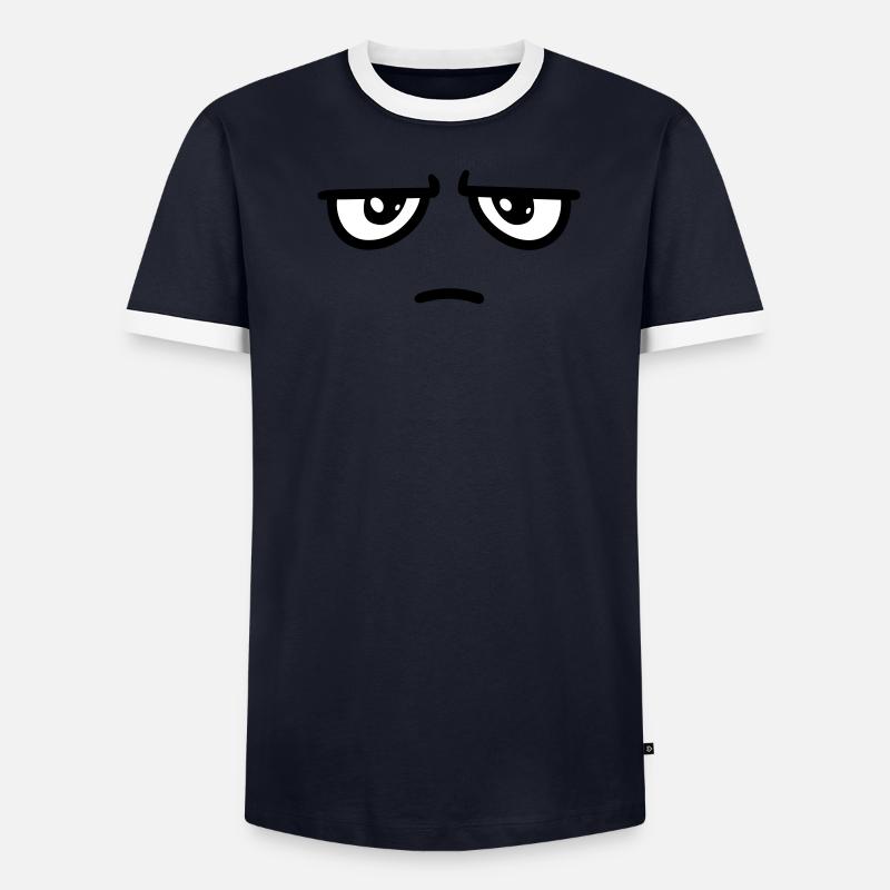 Not impressed Männer Kontrast-T-Shirt