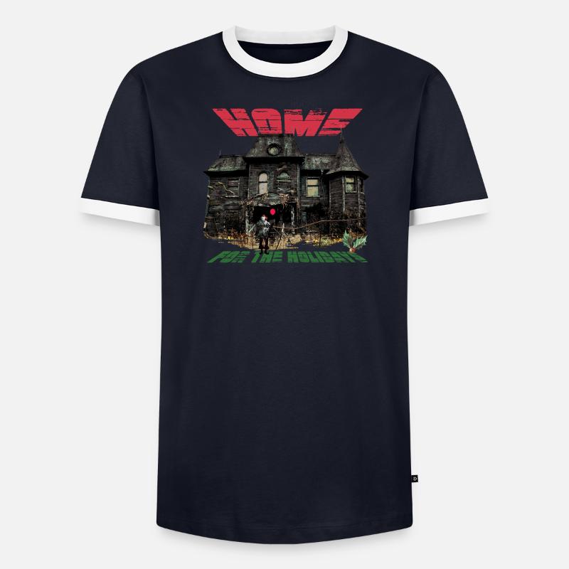 ÇA – Maison Hantée Pour Les Fêtes T-shirt contrasté Homme