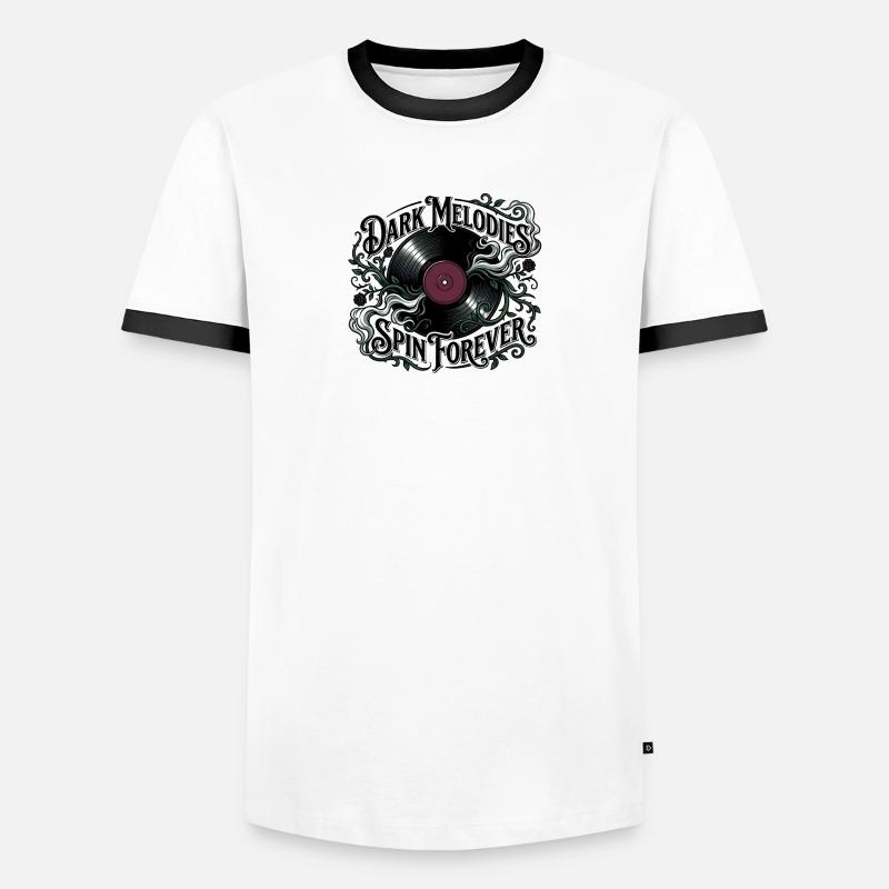 Dark Melodies Spin Forever Men's Ringer Shirt
