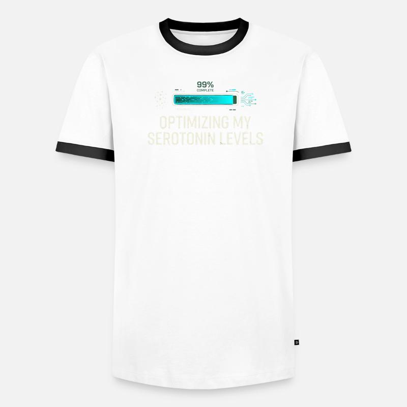Serotonin Optimizing Men's Ringer Shirt