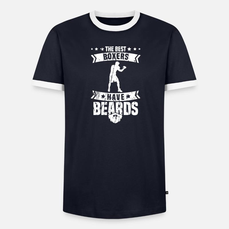 Boxe Boxe Boxe Boxe Combat Fighter T-shirt contrasté Homme