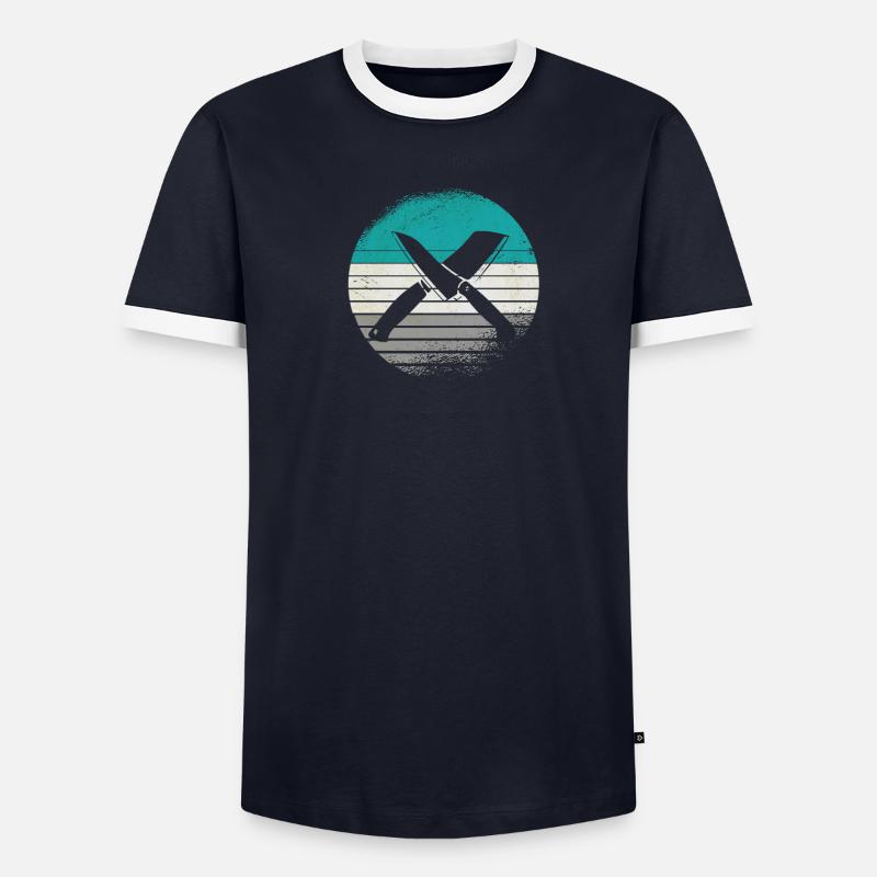 Chef Chef Kitchen Men's Ringer Shirt