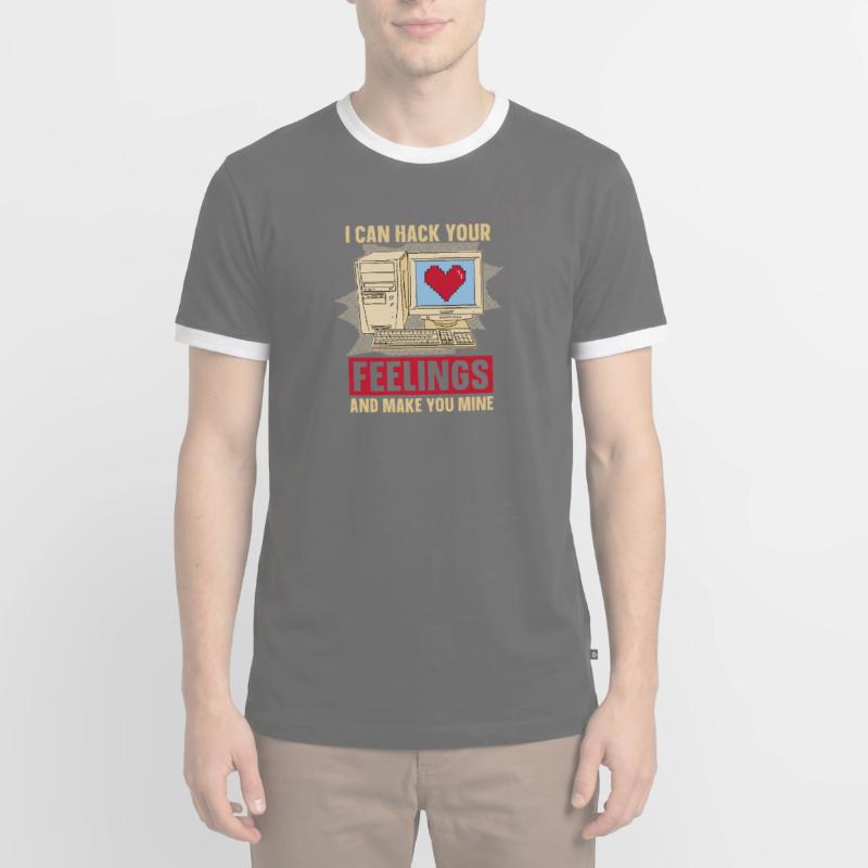 Programmierer Coder Software Entwickler Männer Kontrast-T-Shirt