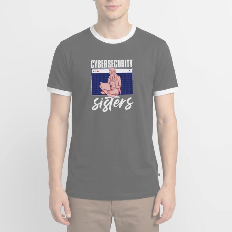Programmierer Coder Software Entwickler Männer Kontrast-T-Shirt