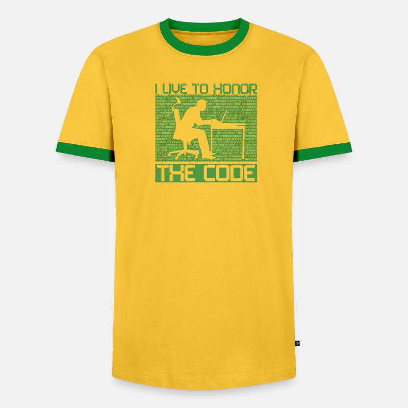 Programmierer Coder Software Entwickler - Männer Kontrast-T-Shirt - undefined