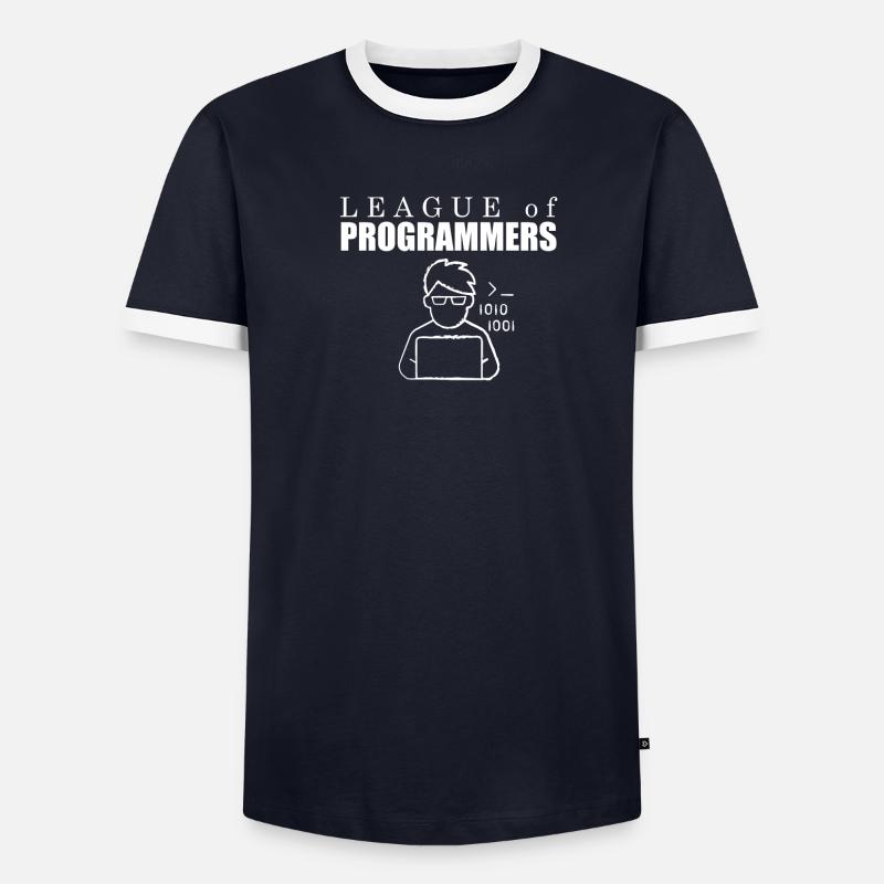 Programmierer Coder Software Entwickler - Männer Kontrast-T-Shirt - undefined