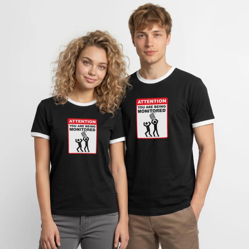 Programmierer Coder Software Entwickler Männer Kontrast-T-Shirt