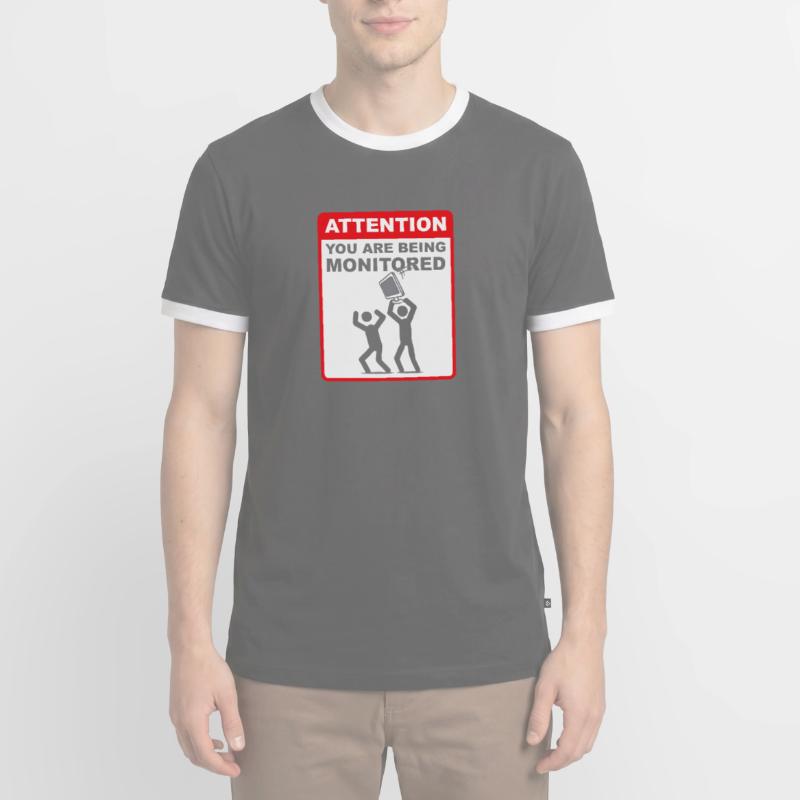 Programmierer Coder Software Entwickler Männer Kontrast-T-Shirt