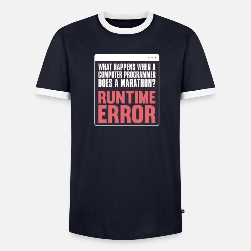Programmer Coder Software Developer - Men's Ringer Shirt - undefined