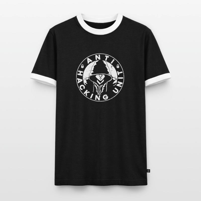 Programmierer Coder Software Entwickler Männer Kontrast-T-Shirt