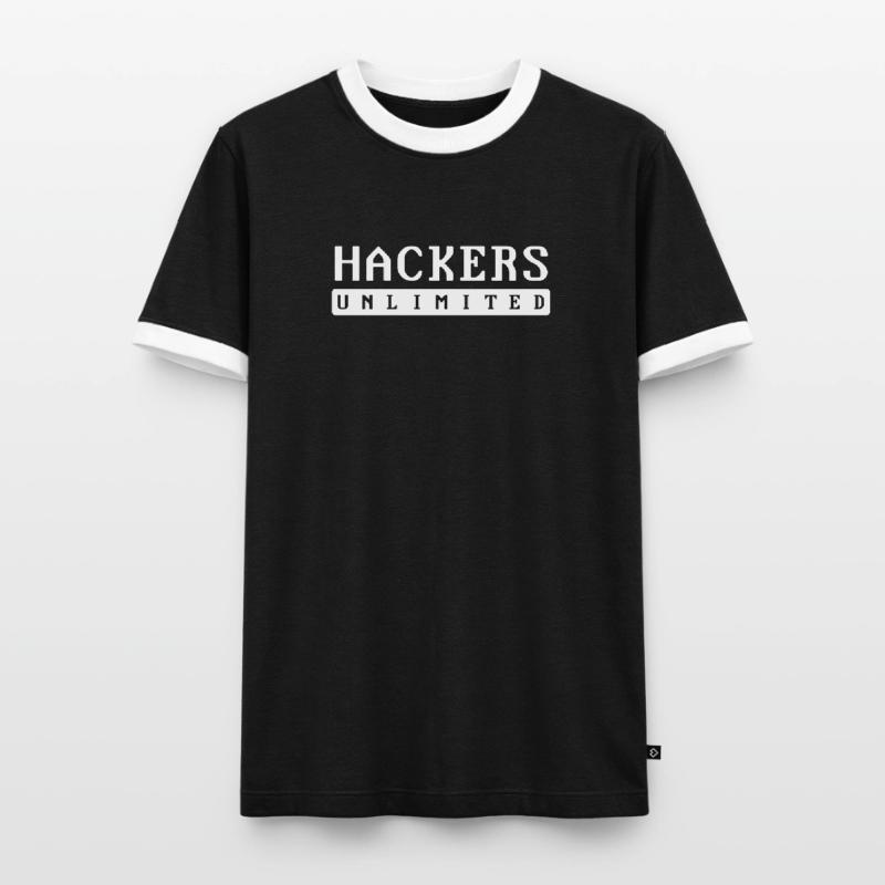 Programmierer Coder Software Entwickler Männer Kontrast-T-Shirt
