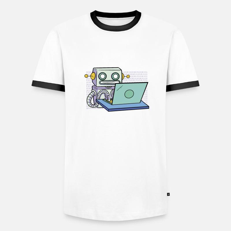 Programmer Coder Software Developer - Men's Ringer Shirt - undefined