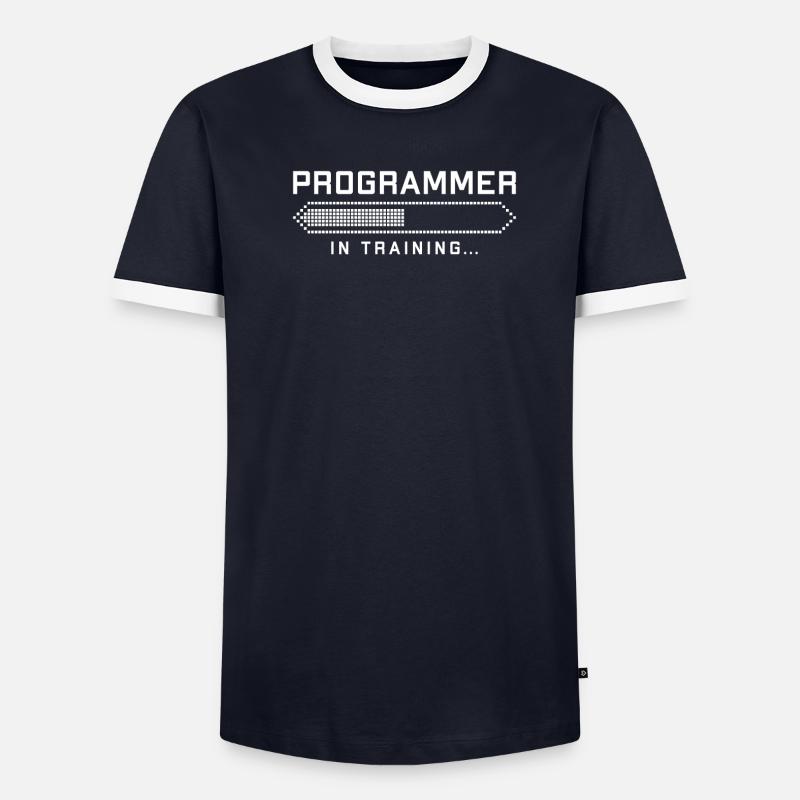 Programmer Coder Software Developer - Men's Ringer Shirt - undefined