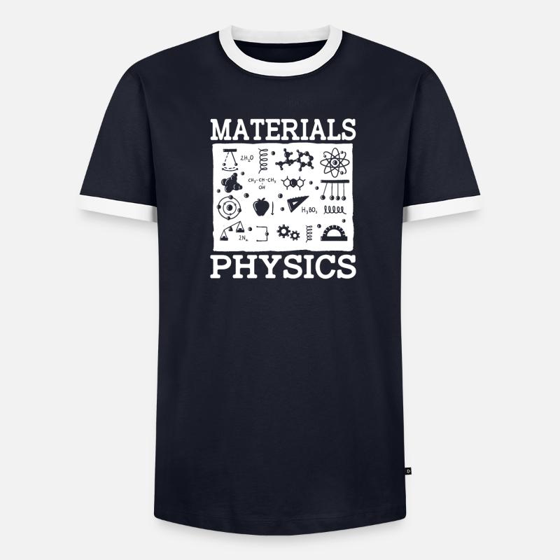 Physics Phyiker Applied Physics - Men's Ringer Shirt - undefined