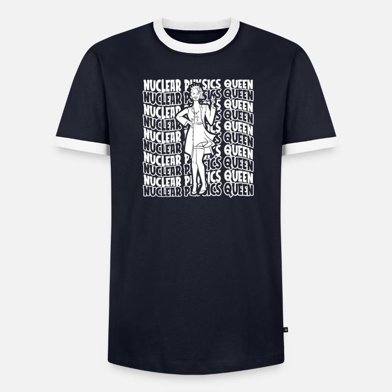 Physics Phyiker Nuclear Physics - Men's Ringer Shirt - undefined
