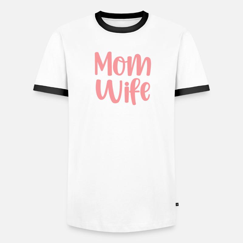 Entwickler Coder Programmierer Ehefrau Männer Kontrast-T-Shirt