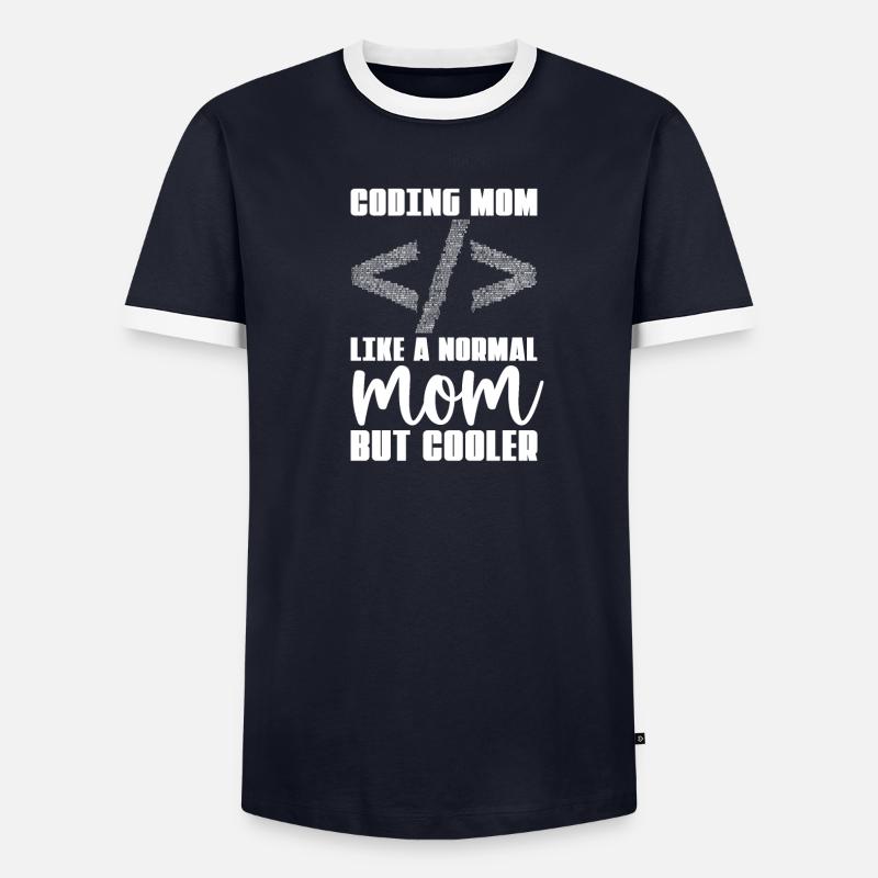 Développeur Coder Programmeur Mama - T-shirt contrasté Homme - undefined