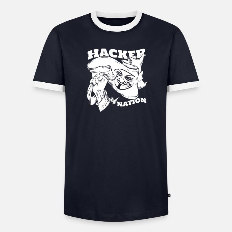 Entwickler Coder Programmierer Hacker - Männer Kontrast-T-Shirt - undefined