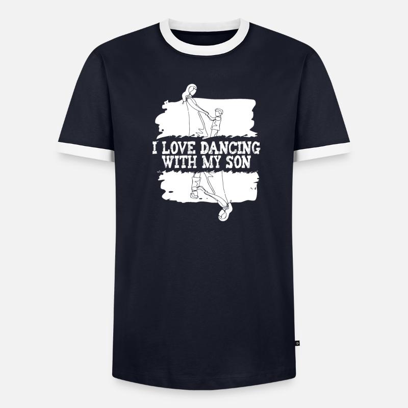 Mom Mutter Mutter Tanz Mutter - Männer Kontrast-T-Shirt - undefined