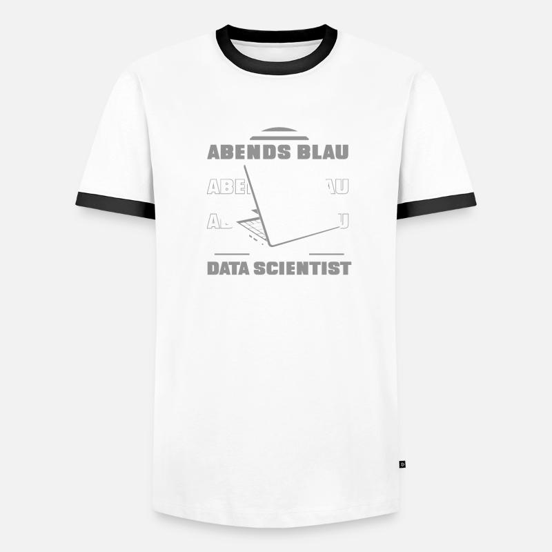 Data Science Data Analyst Männer Kontrast-T-Shirt