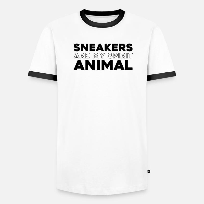 Baskets T-shirt contrasté Homme