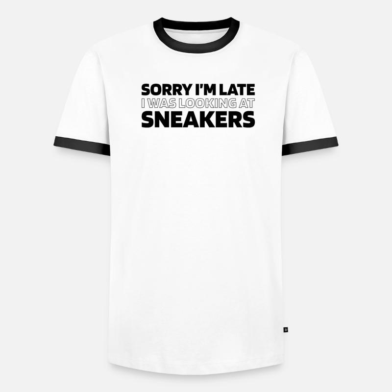 Baskets T-shirt contrasté Homme