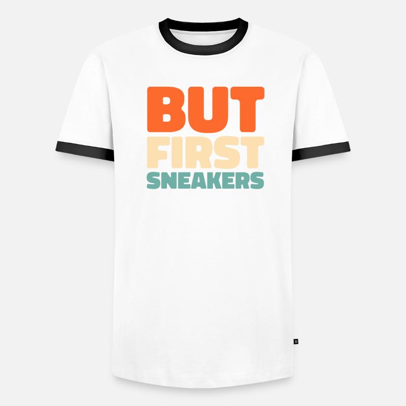 Baskets T-shirt contrasté Homme