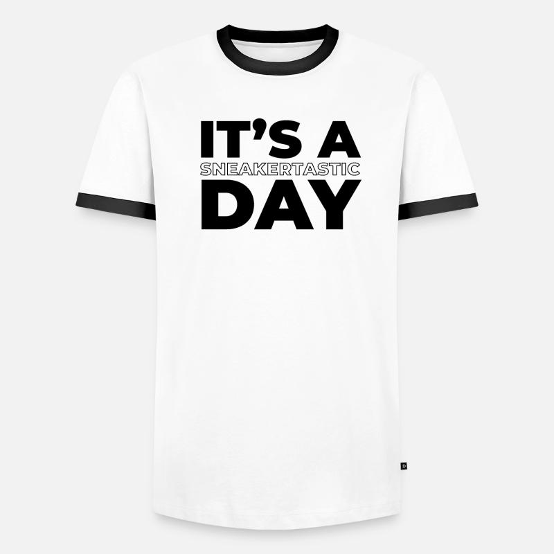 Baskets T-shirt contrasté Homme