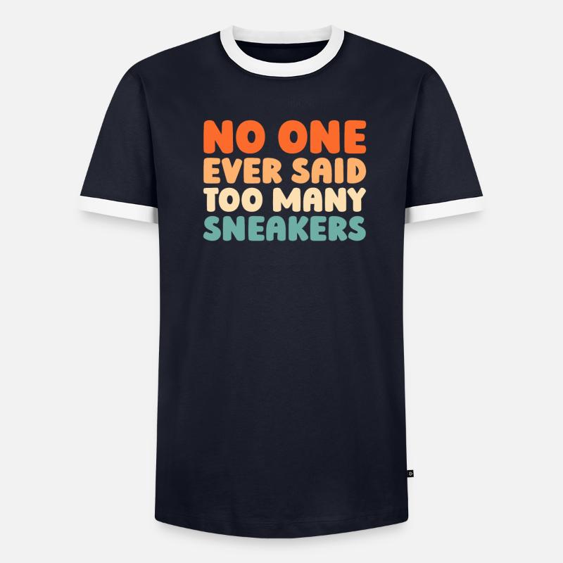 Baskets T-shirt contrasté Homme