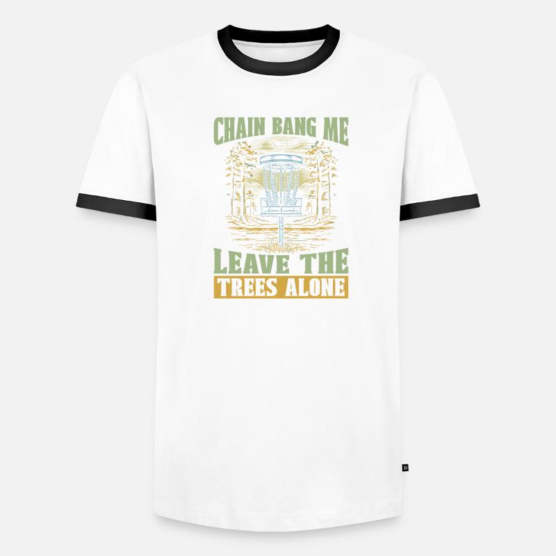 Frisbee Golf Disc Golf T-shirt contrasté Homme