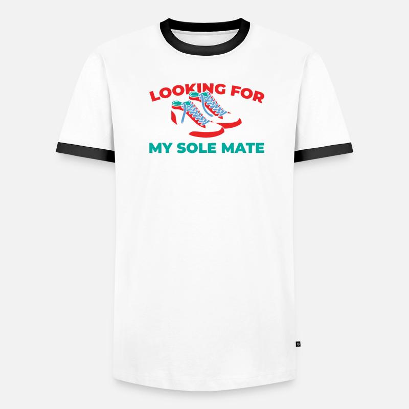 Baskets T-shirt contrasté Homme