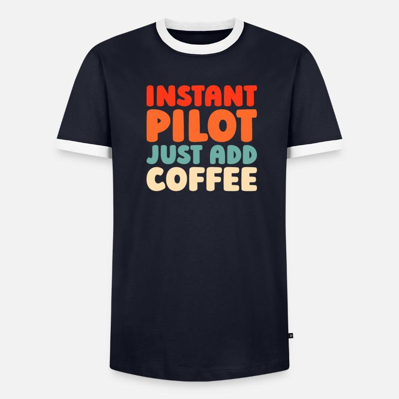 Paramotor paragliding - Men's Ringer Shirt - undefined